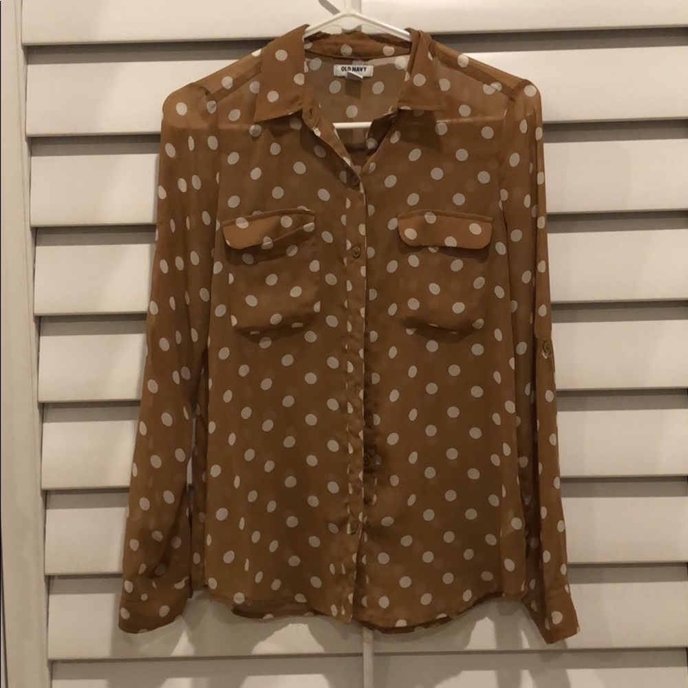 Spotted blouse